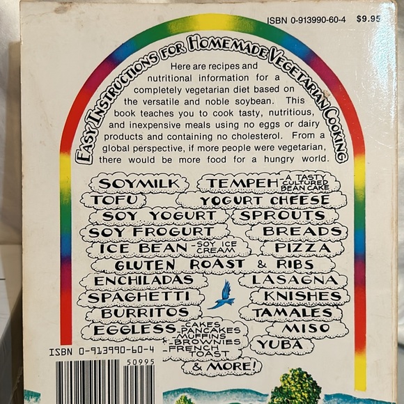 The New Farm Vegetarian Cookbook 2nd ed 1988 the first US Vegetarian cookbook - Picture 2 of 6